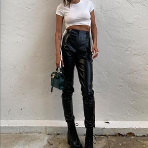 Princess Polly Black Lyra Pant Size US 2 / AU 6